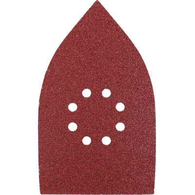 kwb 493406 brúsny papier pre delta brúsky Zrnitosť 60 (d x š) 175 mm x 107 mm 5 ks