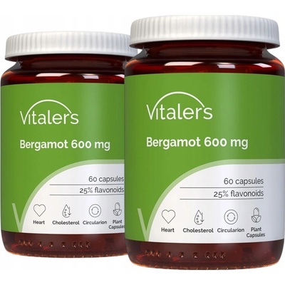 Vitaler's Bergamot 600 mg 60 kapslí