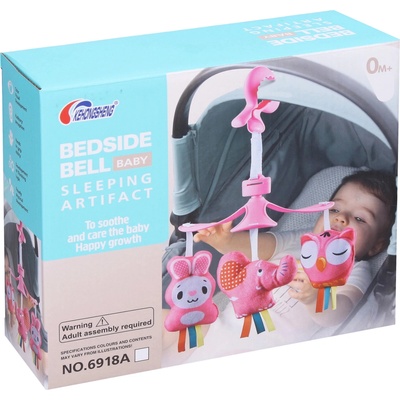 Wiky Závesný kolotoč na kočík modrý 32 cm