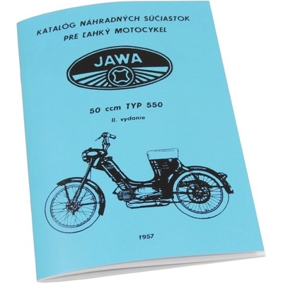 Katalog náhradních dílů - JAWA 50 550
