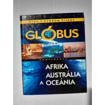 Glóbus-Afrika, Austrália a Oceánia kontinenty