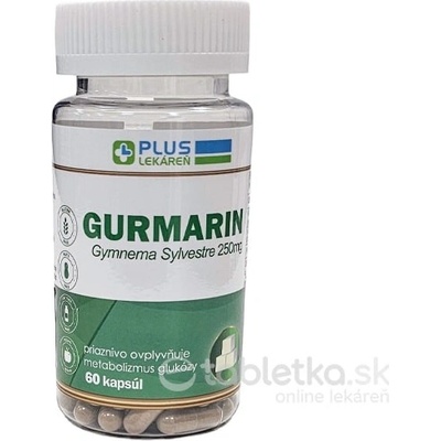Plus Lékáreň Gurmarin Gymnema Sylvestre 250mg 60 kapsúl