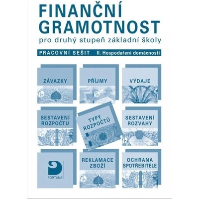 Finanční gramotnost pro 2. stupeň ZŠ - pracovní sešit II. - Hospodaření domácnosti - Jakeš P. a kol.