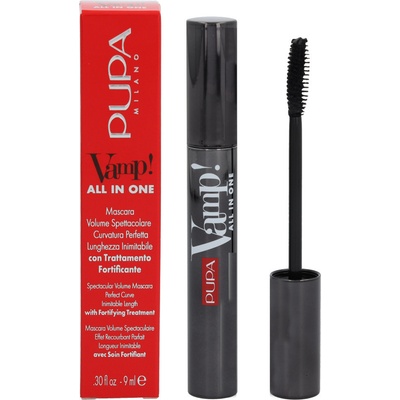 Pupa Objemová a prodlužující řasenka Vamp! All in One Mascara 101 Extra Black 9 ml