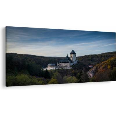 Obraz Karlštejn, jednodielne 200x100 cm