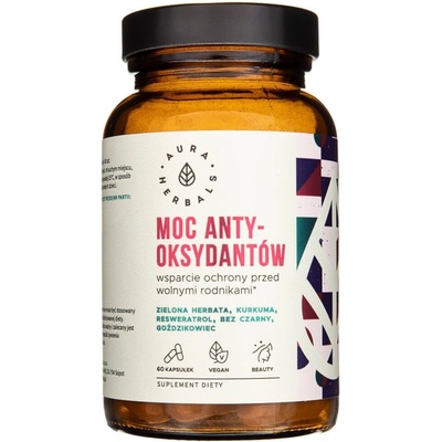 Aura Herbals Síla antioxidantů 60 kapslí