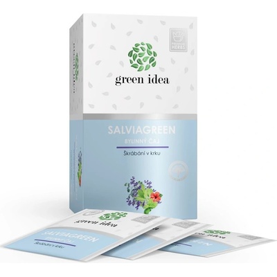 Green idea Salviagreen bylinný čaj 20 x 1,5 g