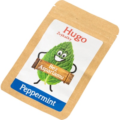 Hugo Žvýkačky Peppermint 9 g – Hledejceny.cz