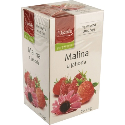 Apotheke Malinajahoda s echinaceou čaj 20 x 2 g