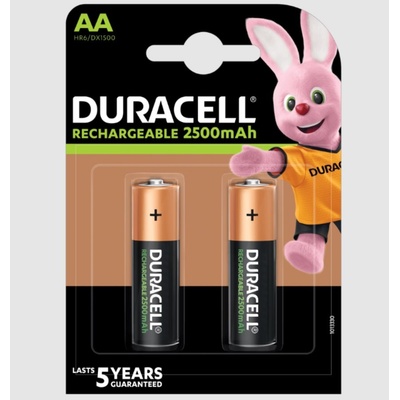 Duracell Rechargeable 2500mAh 2 ks AA 42401
