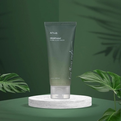 Anua Heartleaf Pore Clay Pack jílová maska na póry 100 ml