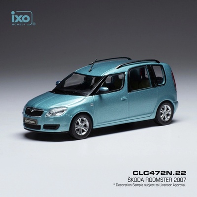 IXO Škoda Roomster 2007 Modrá 1:43