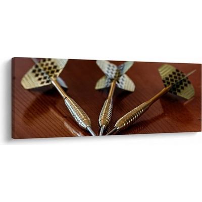 Obraz tří šipek, jednodílný 100x40 cm
