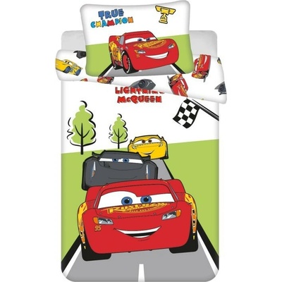 Jerry Fabrics Povlečení do postýlky Cars Champion 100 × 135 cm 40 × 60 cm – Hledejceny.cz