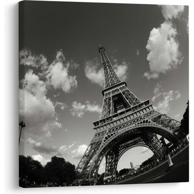 Obraz - Eiffelova veža v Paríži, jednodielne 70x70 cm