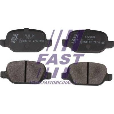 Sada brzdových platničiek kotúčovej brzdy FAST FT29104