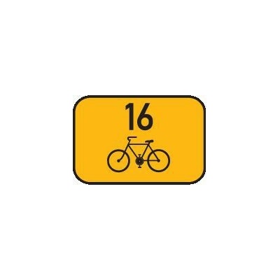 PROFIBA Značka "Směrová tabulka pro cyklisty"