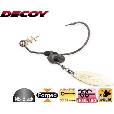 Decoy Worm 230G Makisasu Blade Golg vel.1 2,5g 2 ks