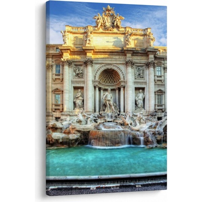Obraz - Fontána di Trevi, jednodielny 60x90 cm