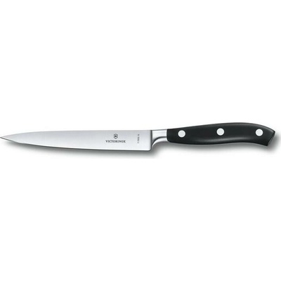 Victorinox - Špikovací kuchynský nôž GRAND MAITRE 15 cm, čierny 7.7203.15G