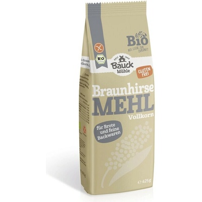 Bauckhof Celozrnná hnědá jáhlová mouka 425 g
