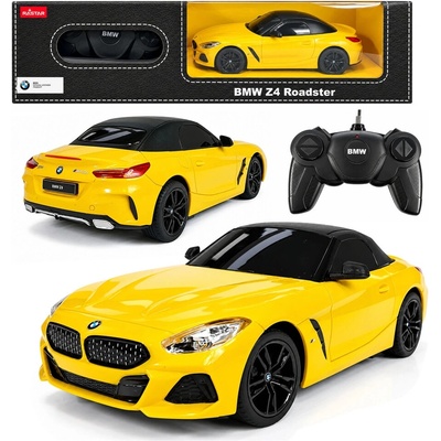 Rastar RC auto BMW Z4 Roadster žlté 1:18