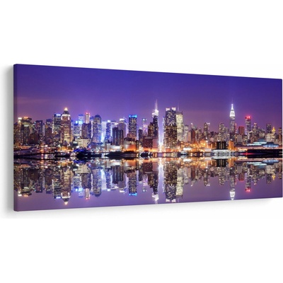 Obraz Manhattanu, jednodielne 250x125 cm