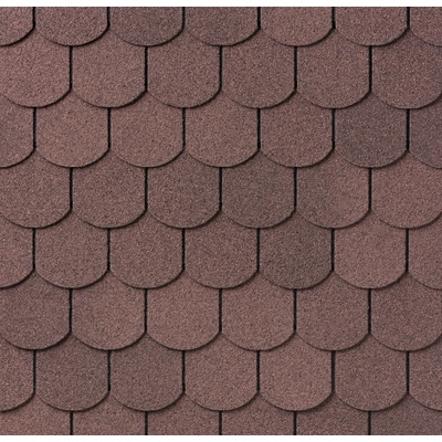 IKO Superglass Biber 07 podvojná hnědá 1 m²