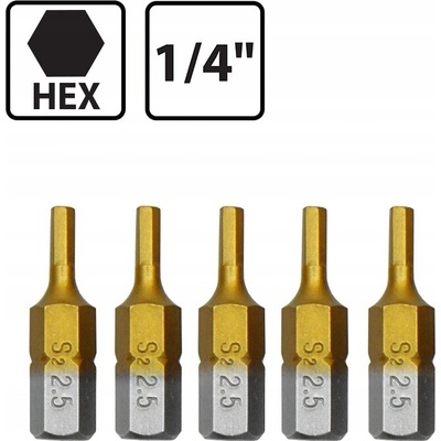 Rexxer 2,5x25 mm 5 ks RA-04-466