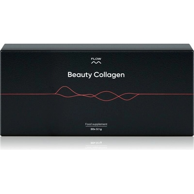 Flow Beauty Collagen 2.0 hydrolyzovaný kolagen pro krásné vlasy, pleť a nehty 30x3.1 g