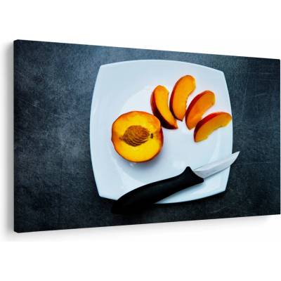 Obraz broskyne, jednodielne 120x80 cm