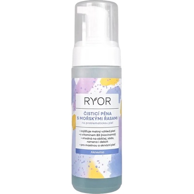 Ryor Aknestop čisticí pěna s mořskými řasami 150 ml – Hledejceny.cz