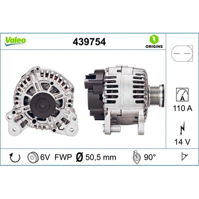 Alternátor VALEO 439754