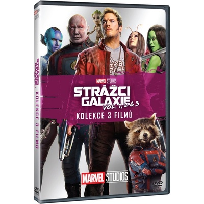 Strážci Galaxie kolekce 1.-3. DVD