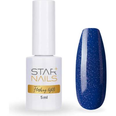 Polish Flashing Lights Uv Led Melancholia zafírovo modrý gél lak 004 5 ml