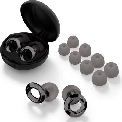 RAVE Earplugs špunty do uší na párty a festivaly 23db Černá