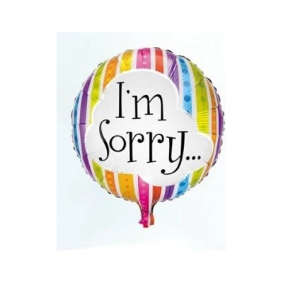 Balón foliový I´m Sorry 45 cm