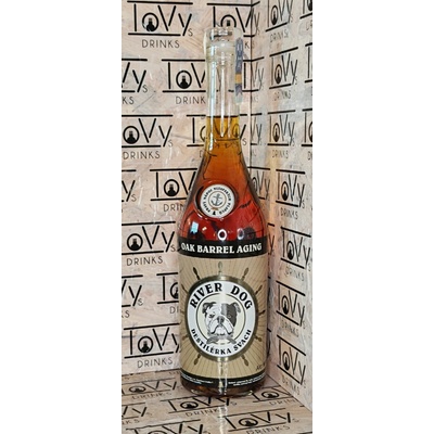 Tuzemák River Dog 38% 0,7 l (holá láhev)