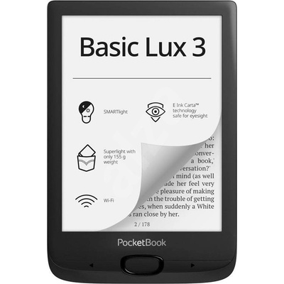 PocketBook 617 Basic 3 - 8GB, WiFi, černý – Hledejceny.cz