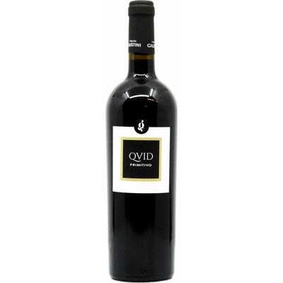 Tenuta Giustini QVID Primitivo Salento IGT Suché červené 2024 13,5% 0,75 l (holá láhev)