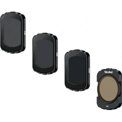Rollei DJI Osmo Pocket 3/4 CPL, ND16, ND64, ND256 Filter-Set 27050