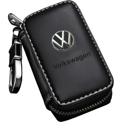 Klíčenka na Autoklíč VOLKSWAGEN. Kožené Pouzdro . VW klíčky centrální dálkové zamykání – Hledejceny.cz