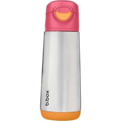 b.box Termoska na nápoj sport ružová/oranžová 500 ml