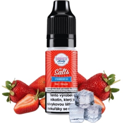 Dinner Lady Strawberry Ice 10 ml 20 mg