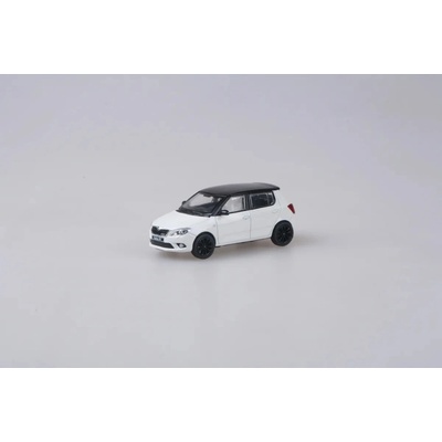 Škoda Fabia II FL RS (2010 Bílá Candy 1:43 Abrex