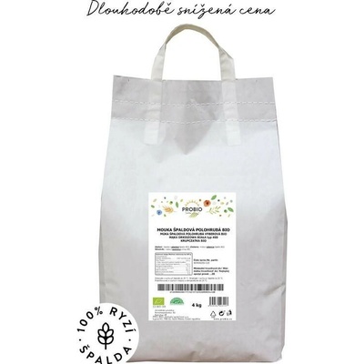 ProBio Mouka špaldová bílá polohrubá 4 kg