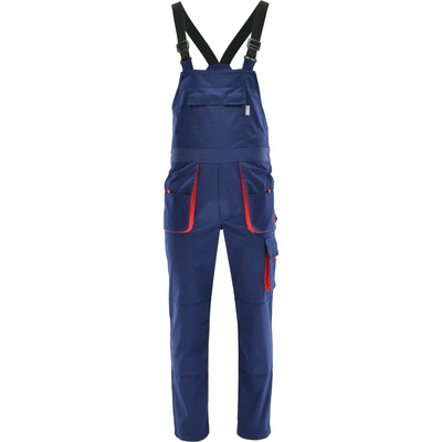 Sara Workwear pracovní kalhoty s laclem LION tmavě modrá