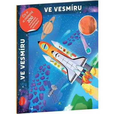 Čti a nalepuj: Ve vesmíru - Chiara Colagrande ilustrátor