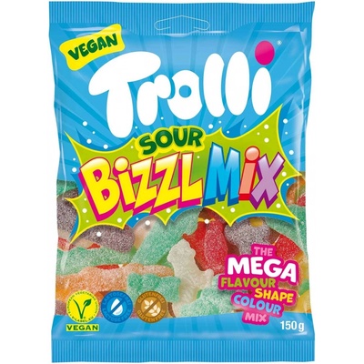 Trolli bizzi mix kyselé 150 g