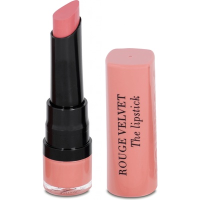 Bourjois Rouge Velvet The Lipstick rúž 02 Flaming Rose 2,4 g
